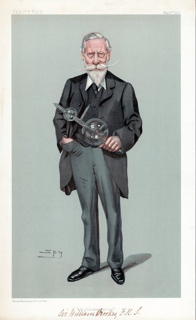 William Crookes , britský fyzik a chemik, 1903 od Leslie Matthew Ward