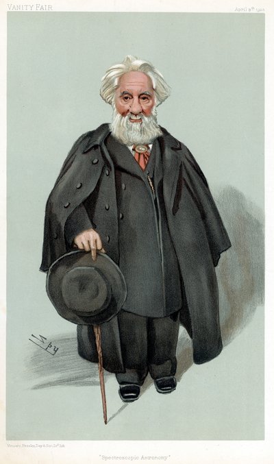 William Huggins , britský astronom a spektroskop, 1903 od Leslie Matthew Ward