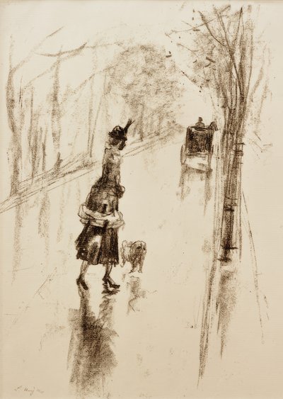 Dívka se psem od Lesser Ury
