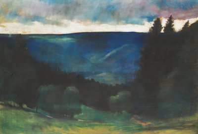 dešťová nálada od Lesser Ury