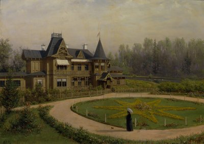 Dacha, 1892 od Lev Felixovich Lagorio
