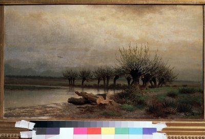 Jaro (jaro). Obraz Lva Lyvoviče Kameněva (1833-1886), olej na plátně od Lev Lyvovich Kamenev