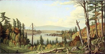 Raquette Lake, New York od Levi Wells Prentice
