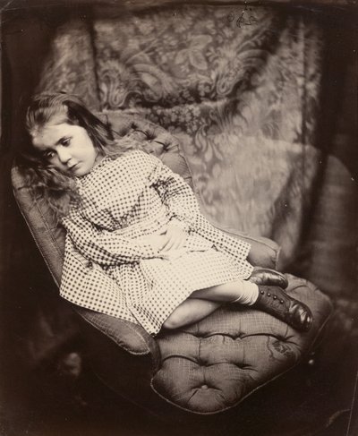 Margaret Frances Langton Clarke, 1864, vytištěno kolem roku 1866 od Lewis Carroll