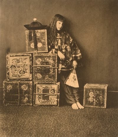 Xie Kitchin jako "Číňan" od Lewis Carroll