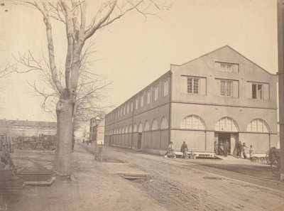 Dílny ve Washingtonském arzenálu, 1858-1859 (foto) od Lewis Emory Walker
