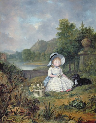Portrét slečny Elizabeth Heathcoteové (olej na plátně) od Lewis Vaslet