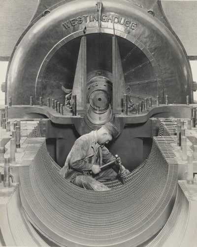 Srdce turbíny od Lewis W. Hine