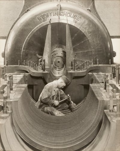 Srdce turbíny od Lewis W. Hine