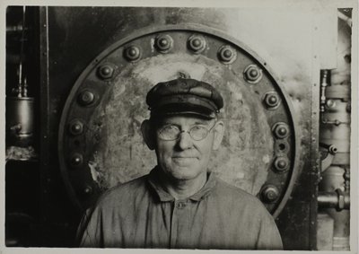 Šéf v Power House od Lewis Wickes Hine