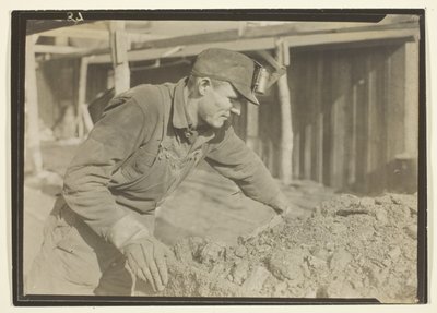 Brzdař ve vlaku s uhlím, Pensylvánie od Lewis Wickes Hine