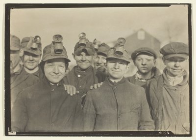 Chlapci v uhelném dole v Pensylvánii od Lewis Wickes Hine