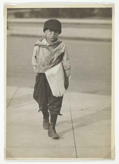 Dannie Mercurio, 150 Schottes Alley, Washington D.C. od Lewis Wickes Hine