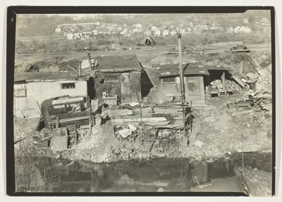 Obývací čtvrť "Out-Of-Works" v Pattersonu, New Jersey od Lewis Wickes Hine