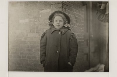 Mary Horn, Hartford, Connecticut, březen 1909 od Lewis Wickes Hine
