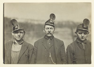 Old Timers, Pennsylvania Miners, (Západní Virginie) od Lewis Wickes Hine