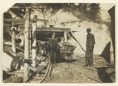 Uhelný důl v Západní Virginii od Lewis Wickes Hine