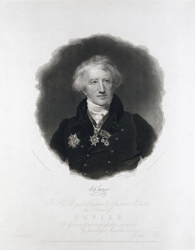 Georges Cuvier , francouzský anatom od Unbekannt Unbekannt