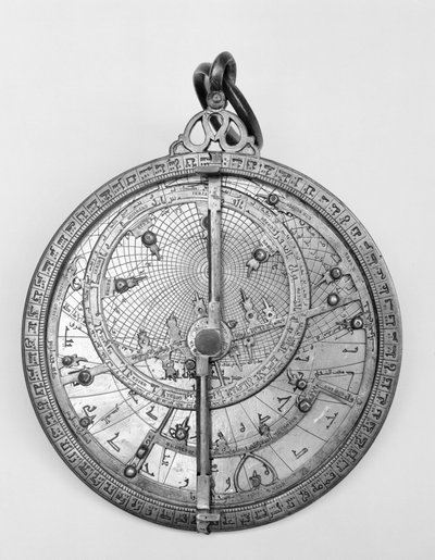 Islámský planisférický astroláb, c 1650 od Unbekannt Unbekannt