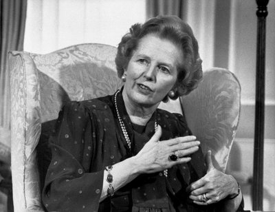 Margaret Thatcherová , britský politik, duben 1987 od Unbekannt Unbekannt