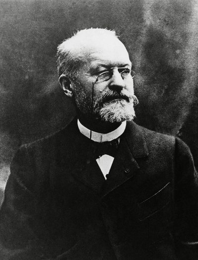 Portrét Charlese Louise Alphonse Laverana (1845-1922), francouzského lékařského bakteriologa, nositele Nobelovy ceny za lékařství v roce 1907, obrázek Eugene Pirou (1841-1909) od Unbekannt Unbekannt