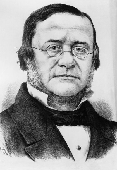 Portrét Daniele Manina (1804-1857), italského patriota a politika, který byl prezidentem Republiky San Marco v letech 1848 až 1849, rytina podle kresby Watta od Unbekannt Unbekannt