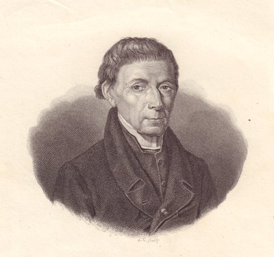 Portrét italského matematika a astronoma Barnaby Orianiho (1752-1832), mědirytina z kresby Demarchi od Unbekannt Unbekannt