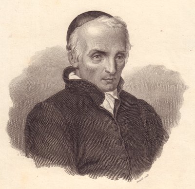 Portrét italského řeholníka a teologa Ottavia Giovanni Battisty Assarottiho (1753-1829), mědirytina od Bonaldiho od Unbekannt Unbekannt