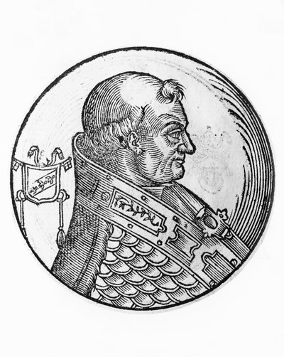 Portrét Stephena IX. nebo X (Frederic de Lorraine, cca 1020-1058) od Unbekannt Unbekannt