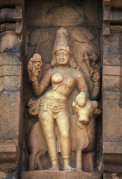 Relief Deficient Parvathi, Brihadeeswara Temple, Gangaikonda Cholapuram, Tamil Nadu, Indie od Unbekannt Unbekannt