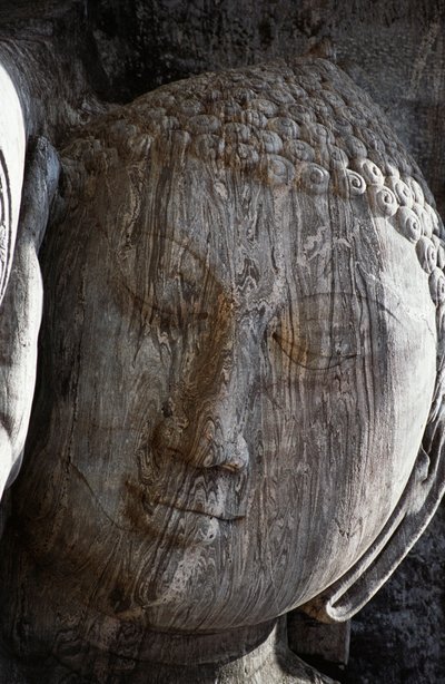 Srí Lanka, starověké město Polonnaruwa, Gal Vihara, ležící socha Buddhy od Unbekannt Unbekannt