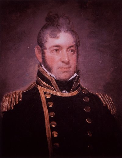William Bainbridge (1774-1833) (barevné lito) od Unbekannt Unbekannt