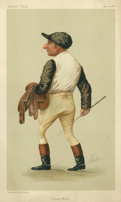 Charles Wood, Charlie Wood, 22. května 1886, karikatura Vanity Fair od Liborio Prosperi