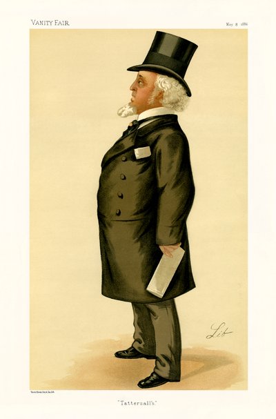 Edmund Tattersall - muotokuva seisomassa od Liborio Prosperi