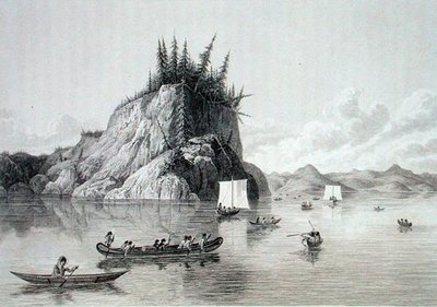 Expedice Crossing Lake Prosperous, 30. května od Lieutenant (after) Hood