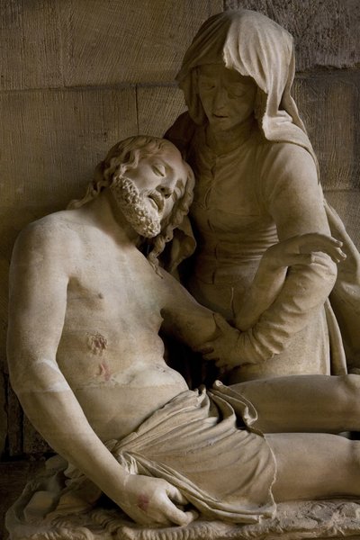 Pieta, detail od Ligier Richier