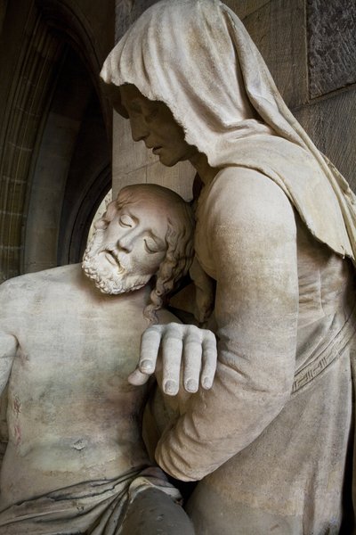 Pieta, detail od Ligier Richier