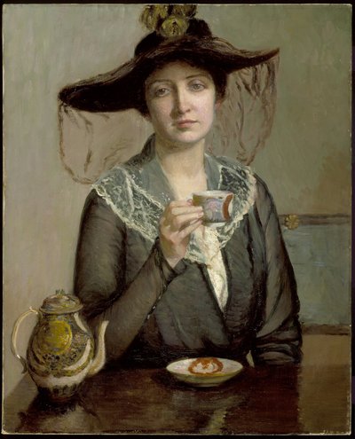 Šálek čaje, kolem roku 1900 od Lilla Cabot Perry