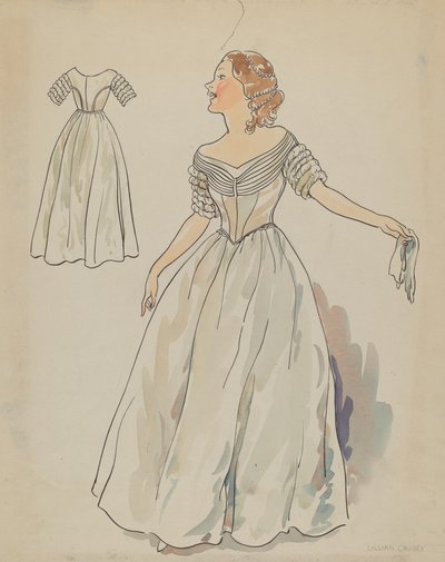 Šaty, c. 1936. od Lillian Causey