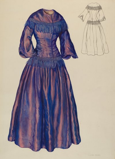 Šaty, c. 1940. od Lillian Causey
