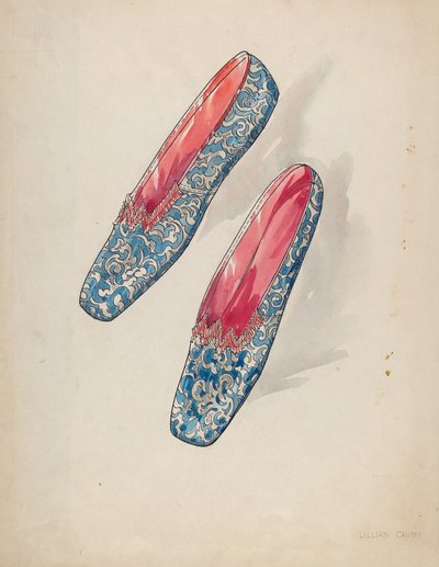 Dámské boty, c. 1936. od Lillian Causey