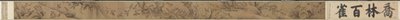 Sto vrabců ve vznešeném háji Qiaolin baique tu, 1368-1644. od Lin Liang