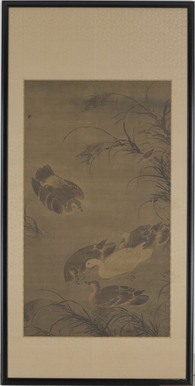 Plavající husy od Lin Liang