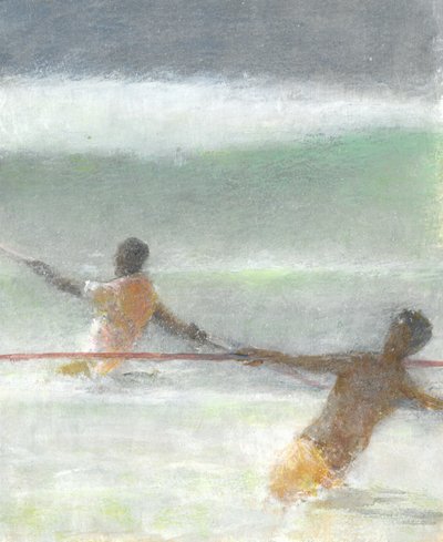 Rybářské vytahovací sítě, 2015 od Lincoln Seligman