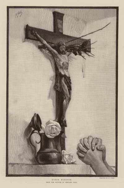 Kyrie eleison (rytina) od Lindsay Bernard Hall