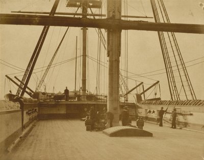 Quarterdeck HMS „Nedobytné“ od Linnaeus Tripe