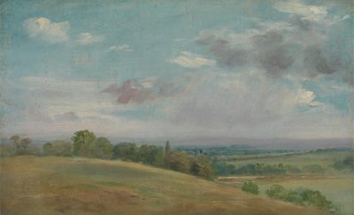 Krajina poblíž Dedham, mezi 1849 a 1855. od Lionel Constable