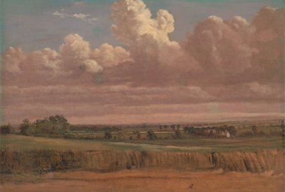 Krajina s Wheatfield, ca. 50. léta 19. století. od Lionel Constable