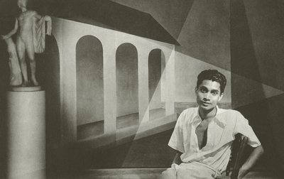 "A nic mě nepřekvapí" (černobílá fotografie) od Lionel Wendt