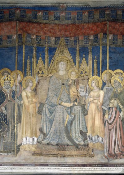 Maestà, 1317 od Lippo Memmi
